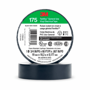 CINTA AISLADORA 3M175 18mts NEGRO