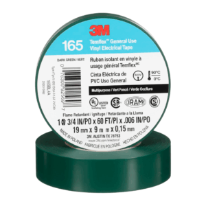 CINTA AISLADORA 3M165 9mts VERDE